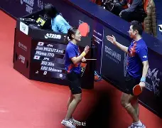 日本乒乓球队完胜法国乒乓球队，许昕送出助攻的简单介绍